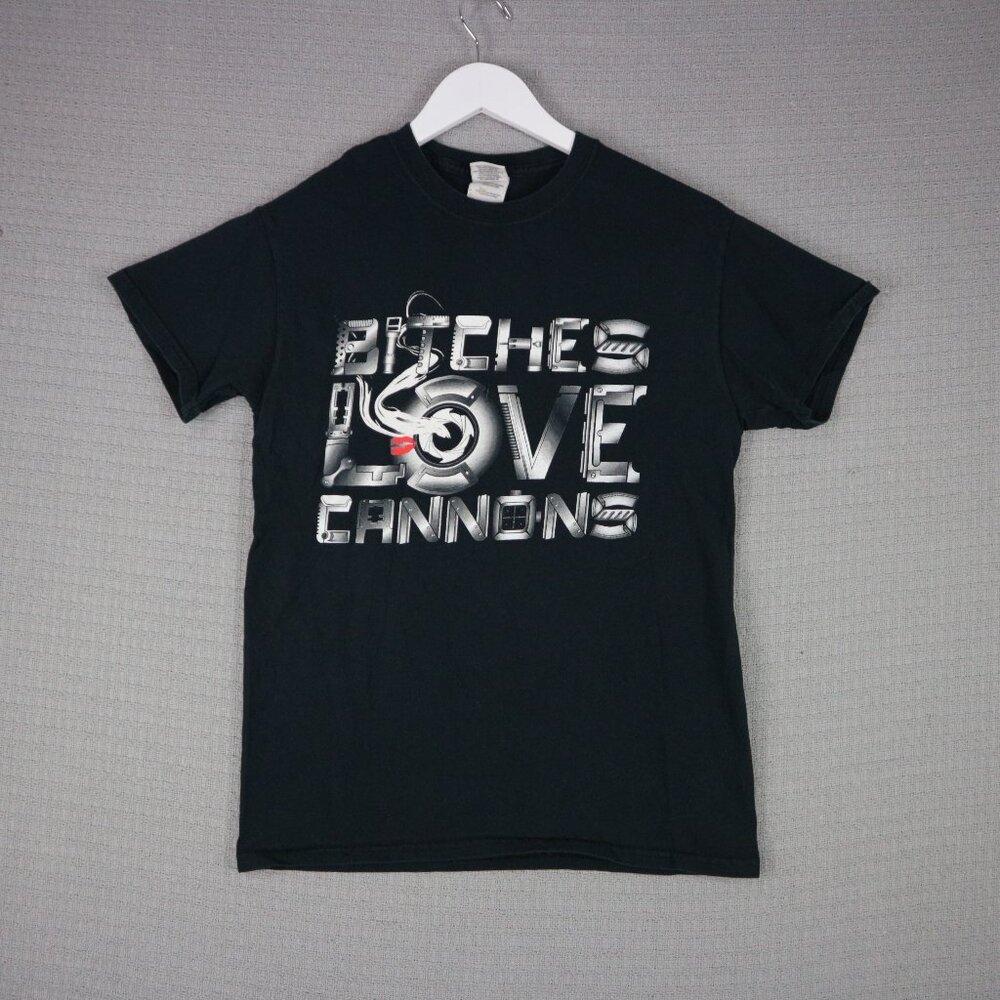 Love Cannons Y2K Humour Tee Mens Small